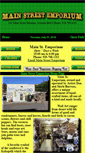 Mobile Screenshot of main-st-emporium.com